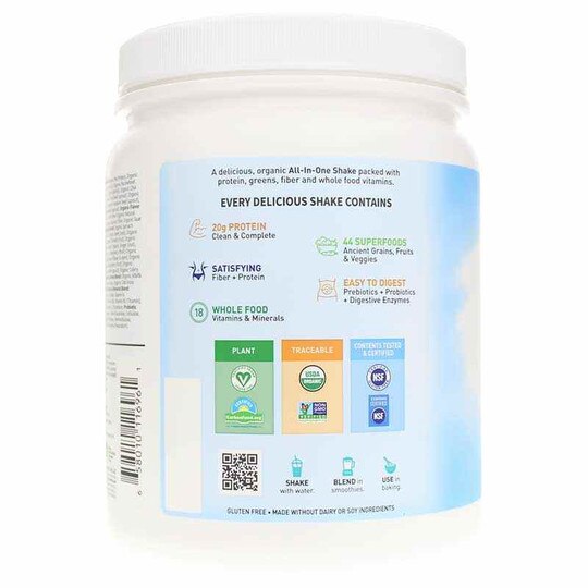 Raw Organic Meal Shake & Meal Replacement, GOL